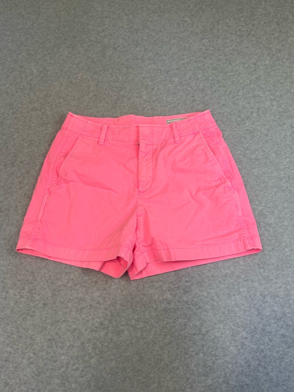 Gap Women Barbie Pink Cotton Chino Preppy Shorts Size 6